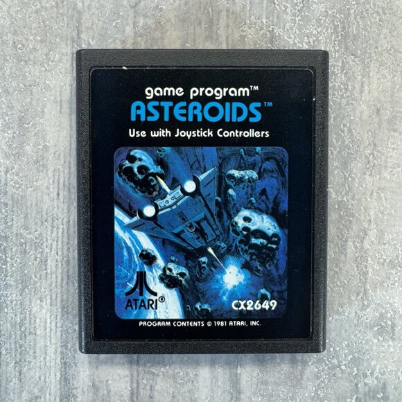 Atari 2600 Asteroids Video Computer System Game Program Complete Box VGC - Picture 7 of 15